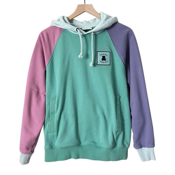 Teddy Fresh Other - Teddy Fresh Men’s Color Block Hoodie 2.0 Cotton Size Small